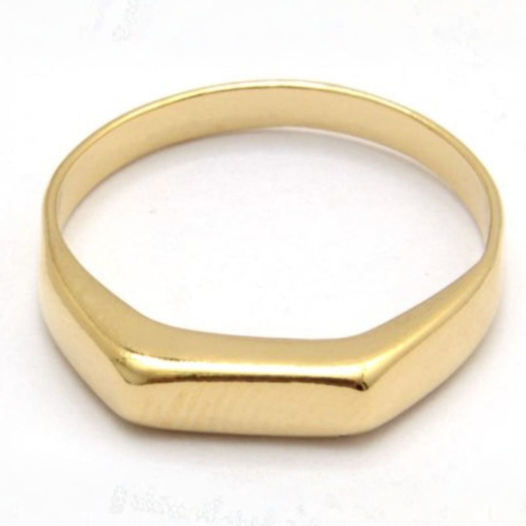 Minimal Block - Anillo Dorado