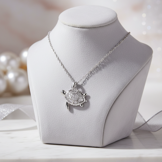 Alma Marina — Collar Tortuga 925