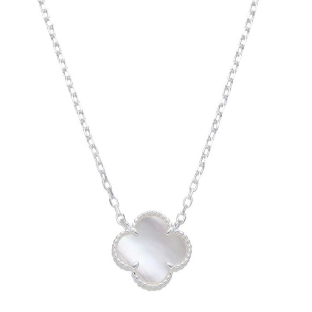 Alma Nácar — Flor de Trébol VC Plata 925