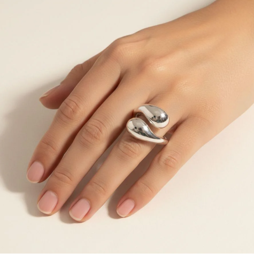 Gota Nova — Anillo Chunky Calado