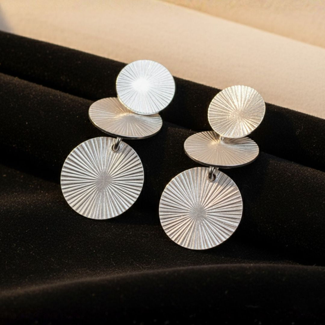 AURORA ARO DE PLATA COLGANTE 3 MONEDITAS