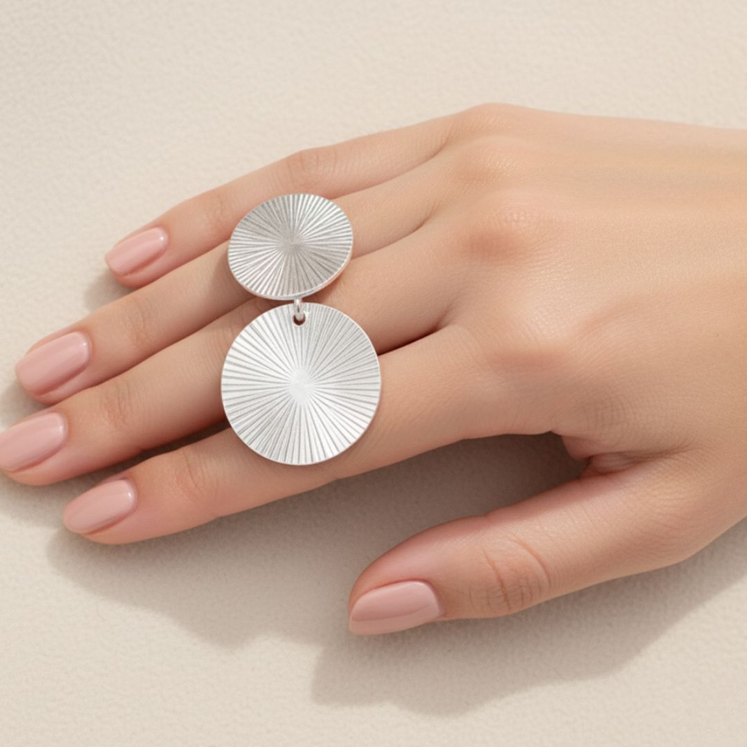 AURORA ARO DE PLATA COLGANTE 3 MONEDITAS