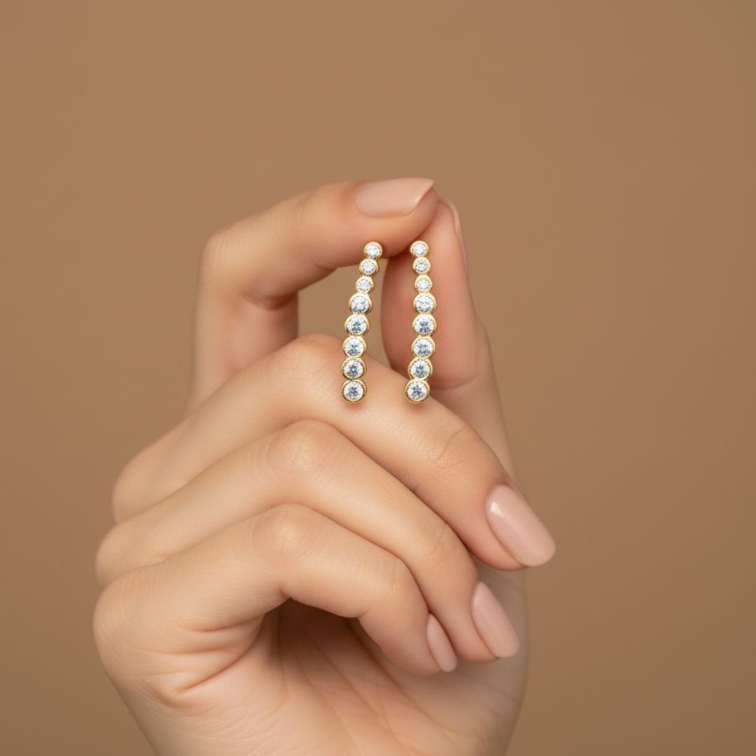 EAR CUFF ARO C/ZIRCON PASANTE