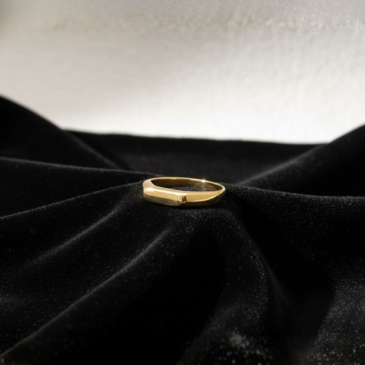 Minimal Block - Anillo Dorado