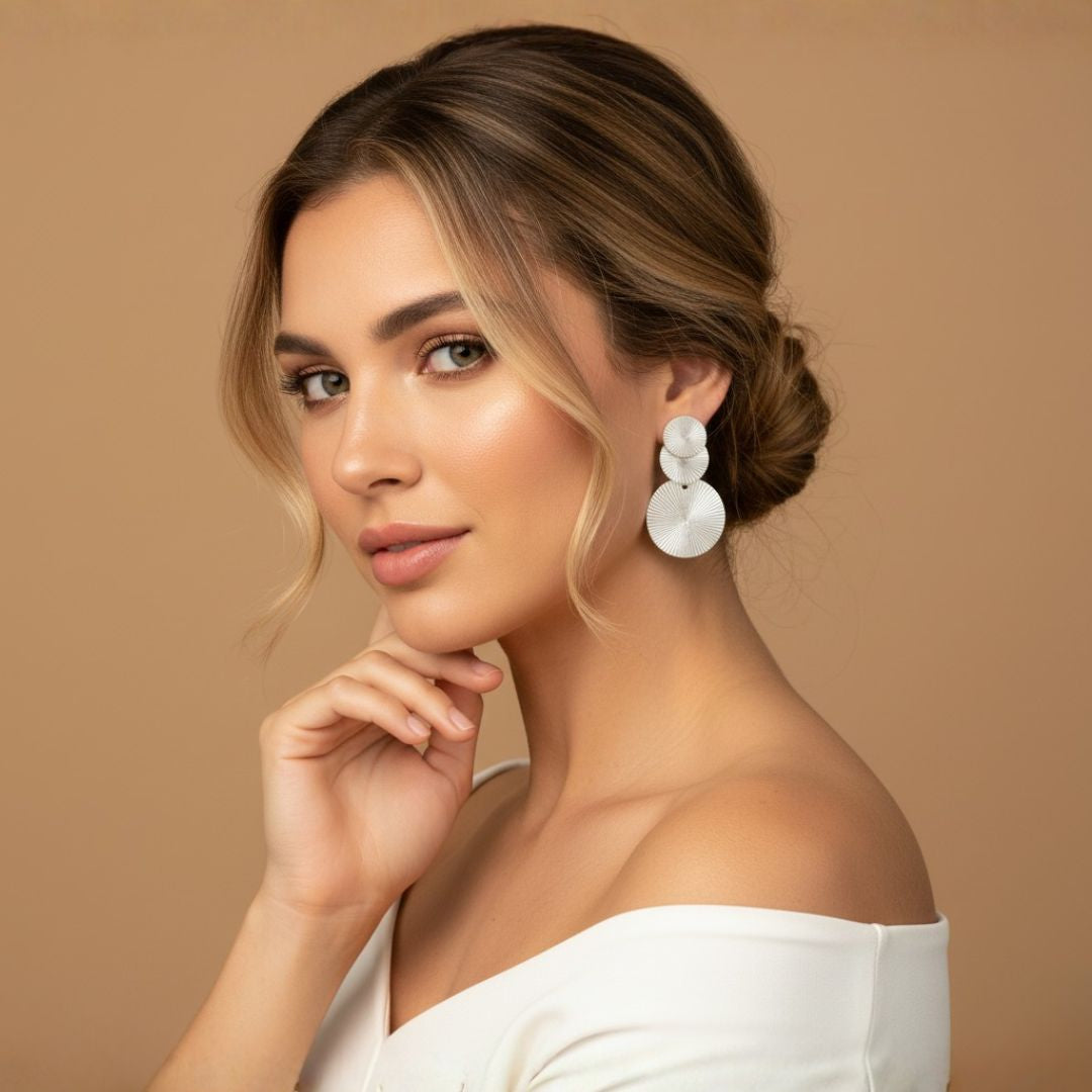 AURORA ARO DE PLATA COLGANTE 3 MONEDITAS