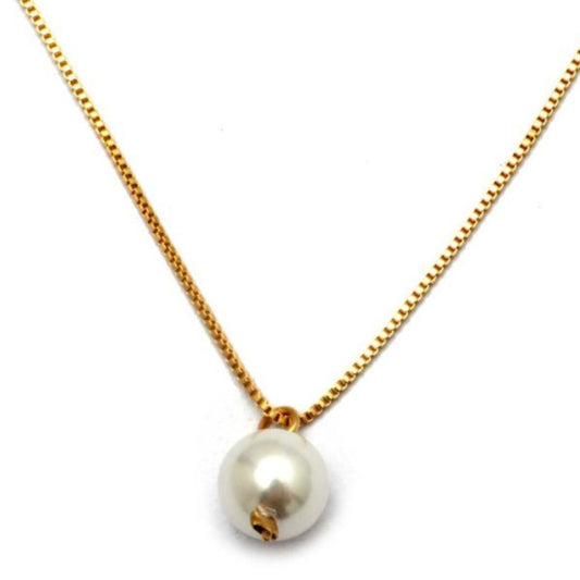 Aura Dorada - Collar Perla